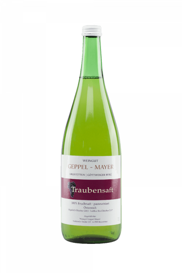 Traubensaft weiß